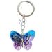 2025 Nuovo portachiavi a forma di farfalla in resina, squisita personalità, creativo, zaino, custodia per auricolari, ciondolo per auto, regalo semplice_voghion.com