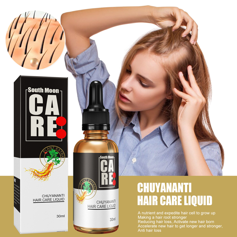 Olio essenziale di radice di cuoio capelluto Essenza di crescita rapida Balsamo nutriente antigoccia per capelli_voghion.com