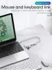4-Port USB 3.0 High-Speed Multi-Port Hub – USB-C 3.0 To USB 3.0 Splitter Adapter With Extension Cable For Laptop (Gaming Keyboards/Mice Compatible)_voghion.com