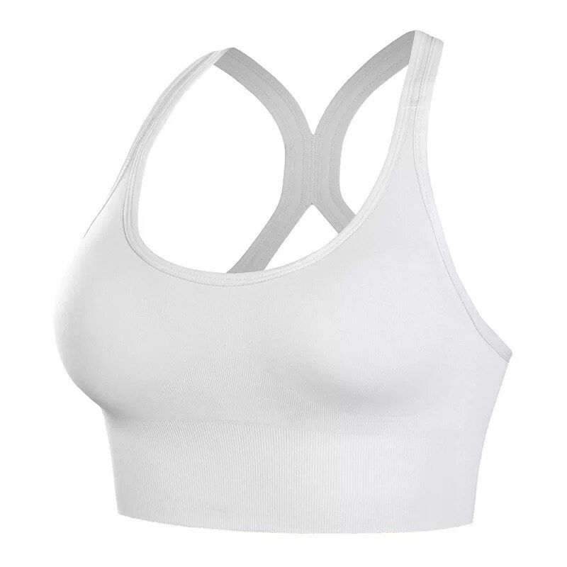 SUPERFLOWER New row buckle back adjustable Ms. sports good quick-drying shockproof yoga running fiess bra_voghion.com