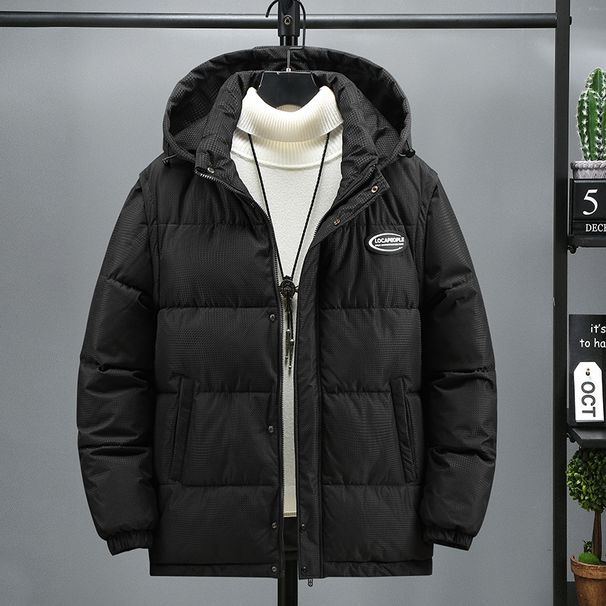 „Herren-Winterjacke mit abnehmbaren Ärmeln – Schwerer Acetat-Puffermantel für Übergrößen (4XL-10XL, 500 g Füllung, Stehkragen)“_voghion.com
