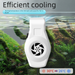 Fish Tank Mini Wall-Mounted Fan Cooler USB Low Noise Water Chiller Cooling Machine Radiator Small Temperature Control_voghion.com
