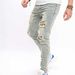 Herrenbekleidung Herrenjeans mit Lappenpatch small foot jeans herren_voghion.com