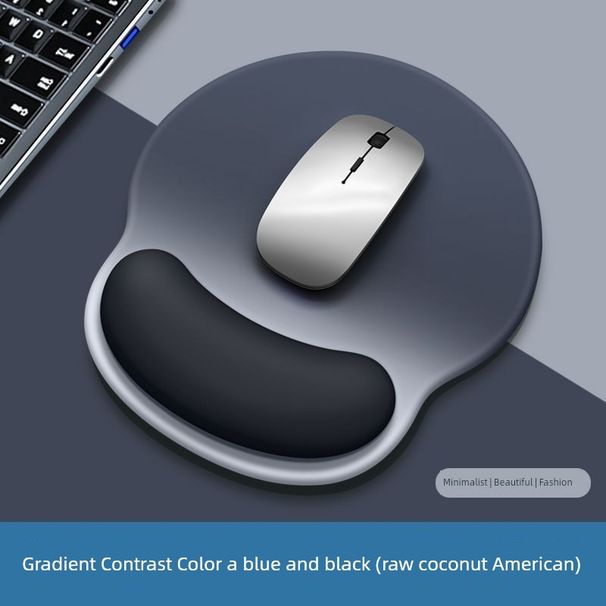 Unschlagbare Qualität Gradient Protector Silikon Büro Handgelenk Rest Maus Hand Schutz Pad Dicke Tastatur Unterstützung_voghion.com