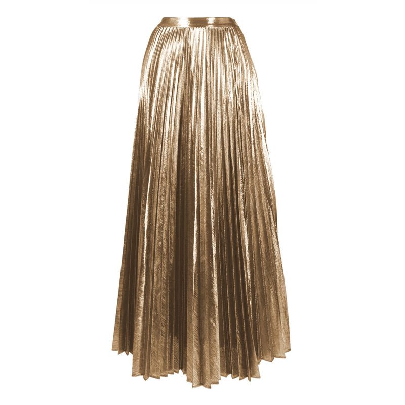 Maillot de bain une pièce sexy pour femme avec coutures contrastées et jupe parapluie_voghion.com