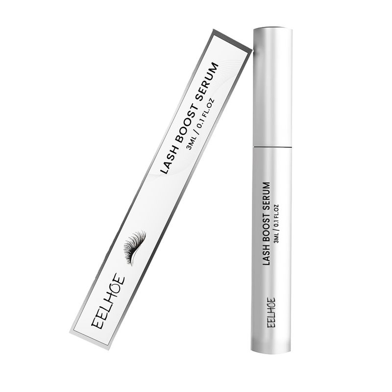 Le mascara, les sourcils et les cils EELHOE sont foncés, épais et bouclés, naturellement beaux, longs et doux, difficiles à tacher_voghion.com