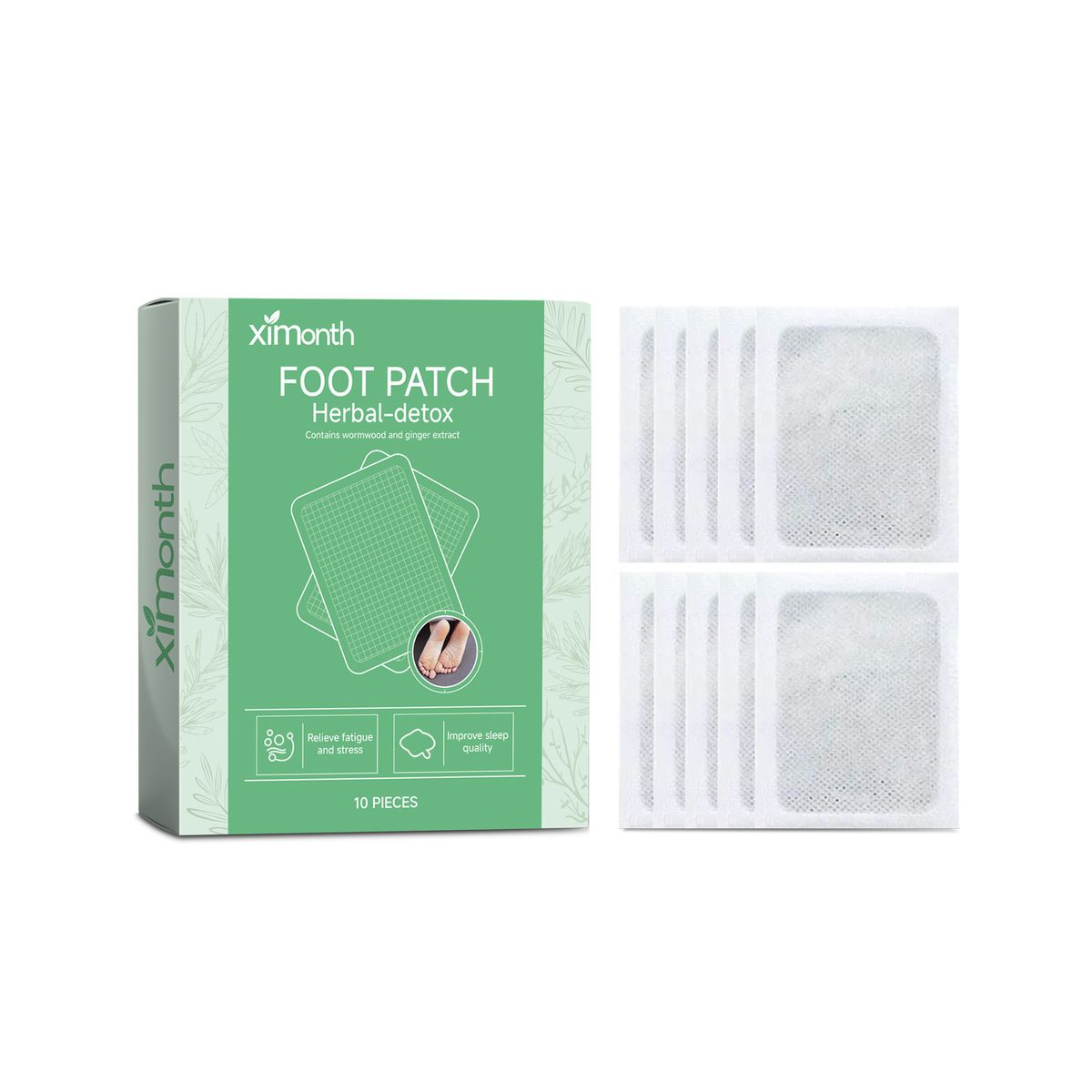 Foot care patches moisturize and moisturize the skin, relieve body pressure, care for sleep, and foot patches_voghion.com