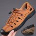 Herren Sandalen Sommer Neue Outdoor Strand Hohl Atmungsaktive Clogs Weiche Unterseite Rutschfeste Herren Freizeitschuhe Fashion Hundred Casual Daily_voghion.com