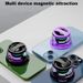 RGB Color Light BT 5.3 Mini Portable Bluetooth G200 Magnetic Speaker Small Sound Box Phone Holder Wireless Loudspeaker_voghion.com