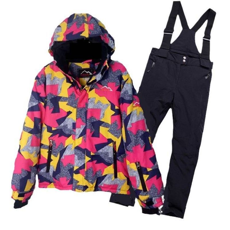 Children's ski wear skiing outdoor warm down cotton_voghion.com
