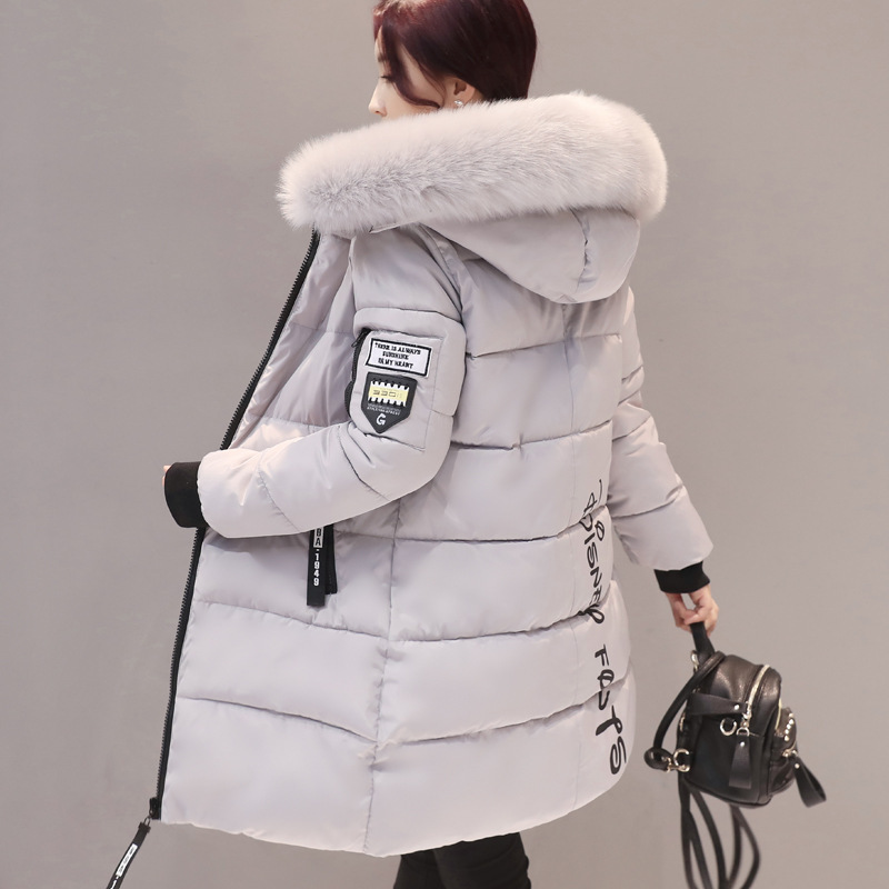Women's solid color casual winter coat_voghion.com