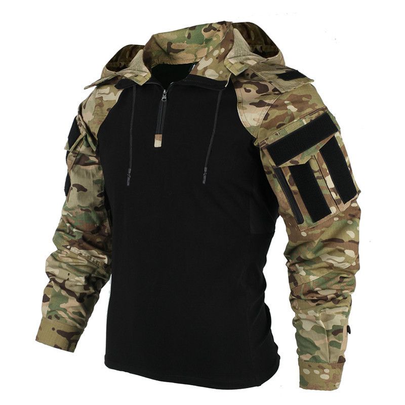 Giacca invernale da uomo con cappuccio, foderata in caldo pile, imbottitura spessa, rivestimento esterno antivento e impermeabile, cappotto a maniche lunghe per attività all'aperto_voghion.com
