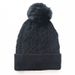 Nuovo stile jacquard con palla, foderato in pile, cappello caldo lavorato a maglia per autunno e inverno, cappello per il freddo_voghion.com