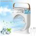 Dual Function Mini Humidifier Fan - Compact Tabletop Unit For Home Climate Control
_voghion.com
