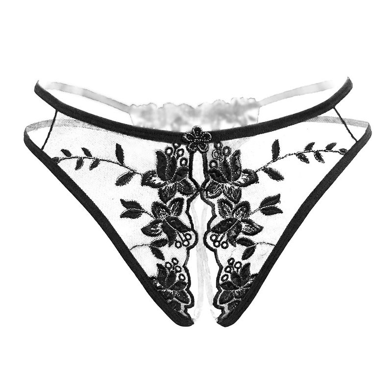 Ženske seksi spodnje perilo, hlačke, ženska strast, prozorno vezenje, brezplačno za slečenje, hlačke za odrasle z odprtim mednožjem, tangice_voghion.com