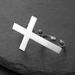 Vintage Big Cross Open Ring Two Finger Cross Ring For Men Trendy Gothic Silver Color Finger Christian Rings_voghion.com