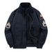 Herrenbekleidung Großhandel Winterjacke Herren Baumwolle Plus Samt Dicker Freizeitmantel Herren MA1 Arbeitskleidung Flug Air Force Uniform_voghion.com