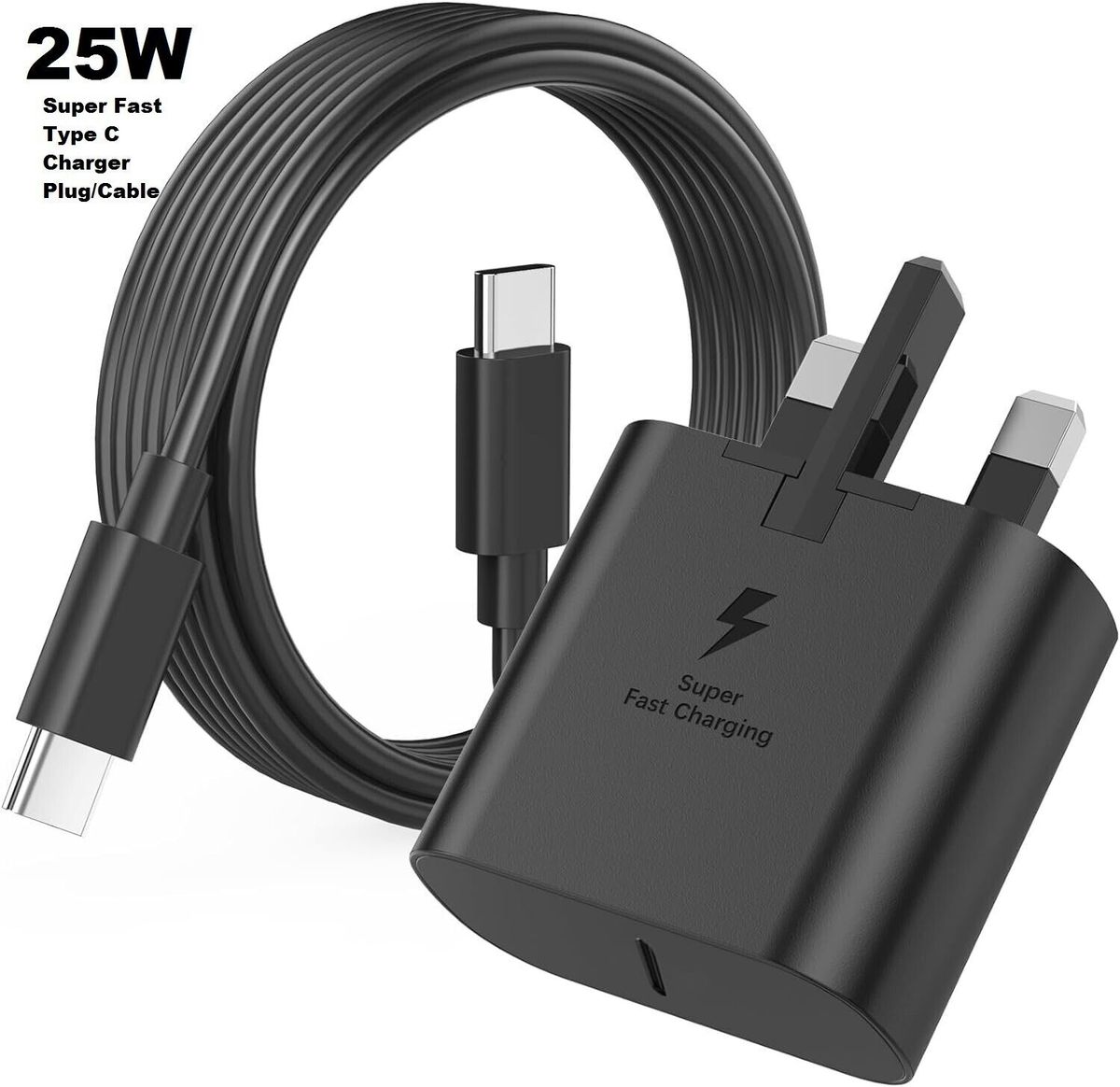 Superschneller 25-W-Ladestecker/-Kabel Typ C für Samsung Galaxy A13, A12, A32, A33, A35_voghion.com