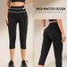 Vrouwen Seven-point Fitness Hoge Taille Elastische Heupliftende Yoga Peach Hip Sport Tight Broek_voghion.com