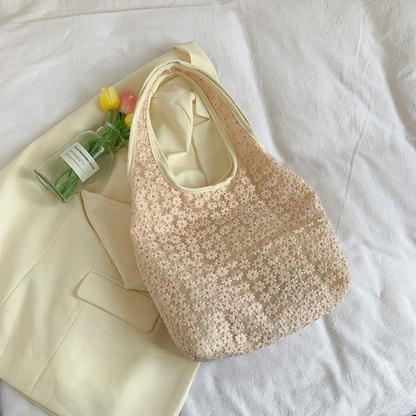 Large capacity fashionable Korean version handbag for spring and summer 2024, versatile ins single shoulder armpit bag,_voghion.com