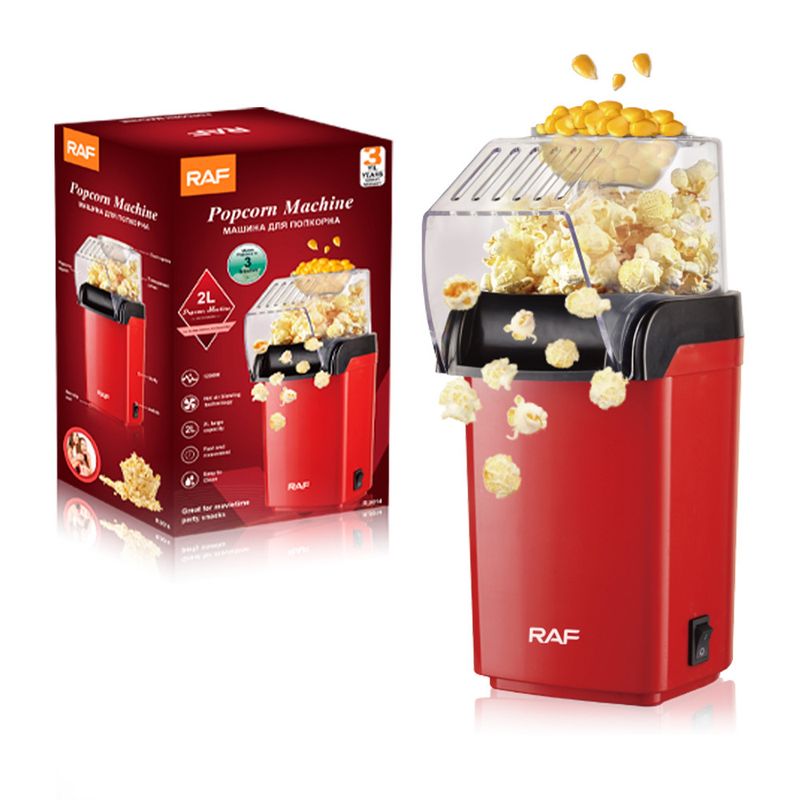 RAF European standard household fully automatic mini puffing machine, small DIY popcorn machine_voghion.com
