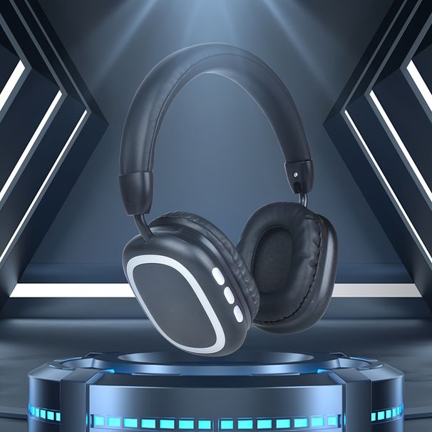 B35S vezeték nélküli fejhallgató beépített mikrofonnal játékhoz, zenéhez, sporthoz, hosszú akkumulátor-üzemidővel és hívásfunkcióval_voghion.com