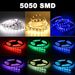 LED-Streifen 2835 5050 DC12V wasserdichtes flexibles Bandlicht 60leds/m Seilstreifen 5m_voghion.com