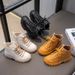 Children's 2024 Spring and Autumn New Girls' Martin Boys' Shoes British Style Short Baby Boots_voghion.com