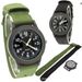 Men's and women's casual canvas strap, buckle, watch pointer_voghion.com