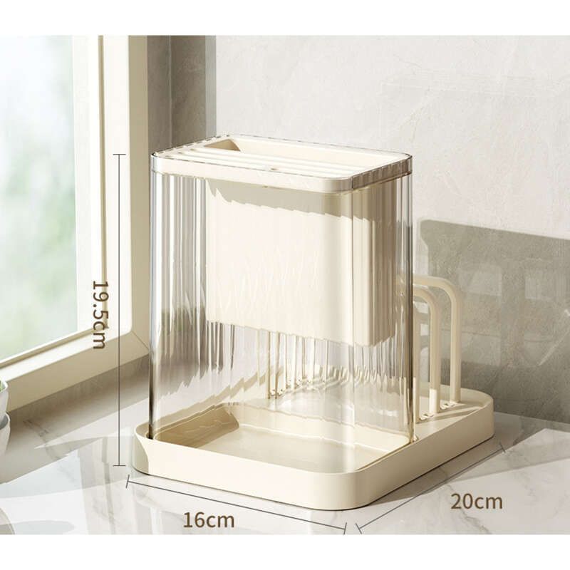 Kitchen Multifunctional Knife Holder, Cutting Board Household And Knives Integrated Storage , Tube, Chopsticks Cage_voghion.com