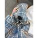 CT American Style Brushed Plaid Men Long Sleeve Jacket 2025 Spring Autumn New High-end Inner Shirt_voghion.com