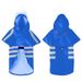 New Dog Raincoat Watproof Pet Cape With Reflective Strips Outdoor Use In Rainy Days, Hooded Puppy Rain Poncho For_voghion.com
