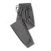 Men's Clothing Ice Silk Pants With Zipper And Quick Drying Elastic Large Size Sports Casual Trousers With Cuffs_voghion.com