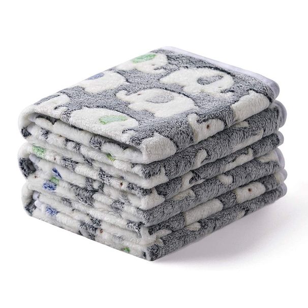 Evcil Hayvan Matı Yatak Köpek Battaniyesi Mercan Polar Kalınlaştırılmış_voghion.com