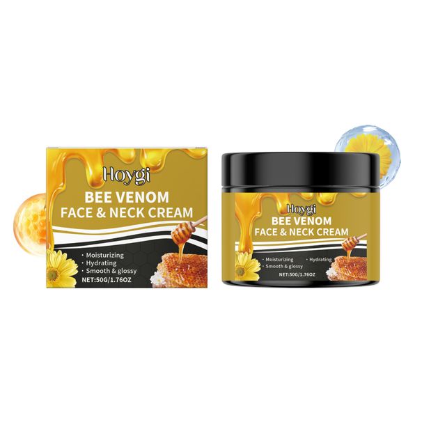 HOYGI Bee Venom Firming Moisturizing Voedt de huid mild, hydrateert en verheldert Dagelijkse huidverzorging Gezichtscrème_voghion.com