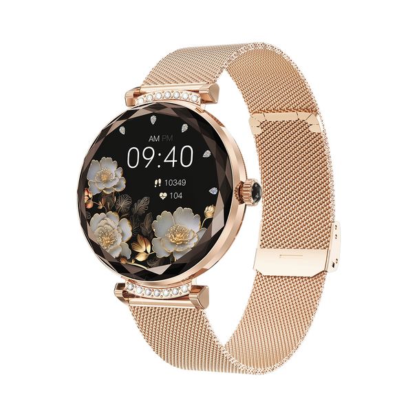 Orologio intelligente NX7 PRO da donna con schermo 1.19AMOLED, frequenza cardiaca, Bluetooth, chiamata, braccialetto_voghion.com