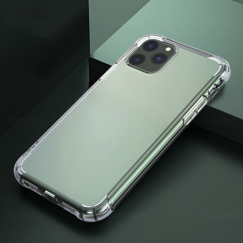 Stoßfeste, klare, weiche Hülle für das iPhone Se 2020 XS 11 Pro MAX XR XS X 7 8 6 S Plus Se2 Luxus-Handy-Rückseite aus Silikon_voghion.com