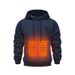 Smart Heating Hoodie With Usb Electric Heating For Warmth, Men's 5-Zone 3-Setting Temperature Adjustment For Winter_voghion.com