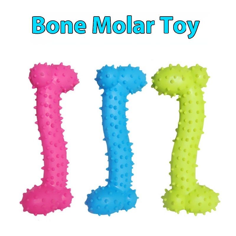 Pet Supplies, Small Cleaning, Grinding, Dog Training, Resistant To Biting Bones, TPR Teeth Grinding Toy_voghion.com