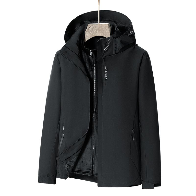 Roupas masculinas Jaquetas e jaquetas masculinas transfronteiriças Primavera e Outono novos esportes ao ar livre blusão casual Inverno três em um jaquetas para homens_voghion.com