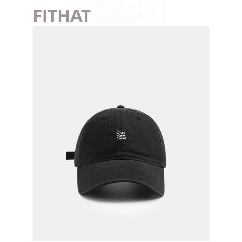 Czapka baseballowa z haftowanym napisem, miękka, damska, modna i uniwersalna, swobodna i modna, z szerokim rondem, smukła, z daszkiem przeciwsłonecznym dla mężczyzn_voghion.com