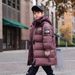 Boys' Long Down Jacket With Hood - Warm Winter Coat For Kids, Soft & Lightweight 50%-55% White Duck Down, Water-Resistant Shell, Stylish Zipper Design_voghion.com