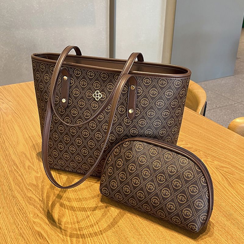 Bolso de hombro estampado, sencillo y moderno, para mujer, de estilo urbano, de gran capacidad, 2023_voghion.com