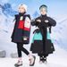 "3-in-1 Kids' Down Jacket – All-Weather Winter Coat For Boys & Girls (110-180cm, Violet/Red/Green, Waterproof & Windproof)"_voghion.com