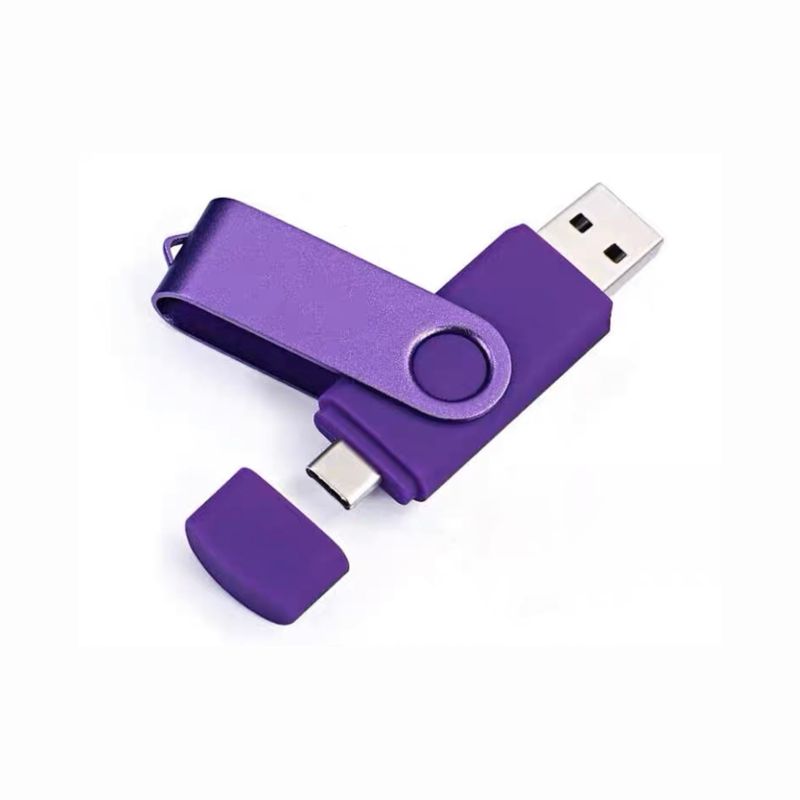 Type C Dual Interface Mobile U-Disk 64 G128g voor telefoon en computer U-Disk met grote opslagcapaciteit en hoge snelheidsoverdracht_voghion.com