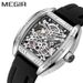MEGIR men's sports mechanical movement watch silicone strap cross-border hot model luminous waterproof multi-function _voghion.com