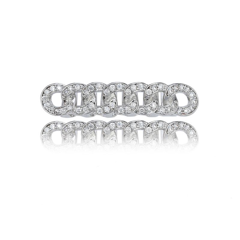 New Hot Selling Hip Hop Gold Braces Micro Inlaid Zircon Circle Chain Hiphop Grillz Gold Teeth_voghion.com