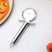 Stainless Steel Pizza Multi-Functional Kitchen Baking Tool Single Double Wheel Round Roller Cutter_voghion.com