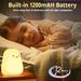Sød Pingvin Baby Natlampe Til Børn 7 Farverig Soveværelseslampe Led Usb Opladning Øjenbeskyttelse Børnelys Gaver_voghion.com