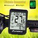 Kaou 1 Set Fahrrad-Tachometer, hochpräziser LCD-Bildschirm, kabelloser Fahrrad-Tachometer für Fahrrad_voghion.com